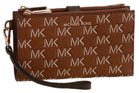 michael kors geldbörse gold|michael kors wristlets.